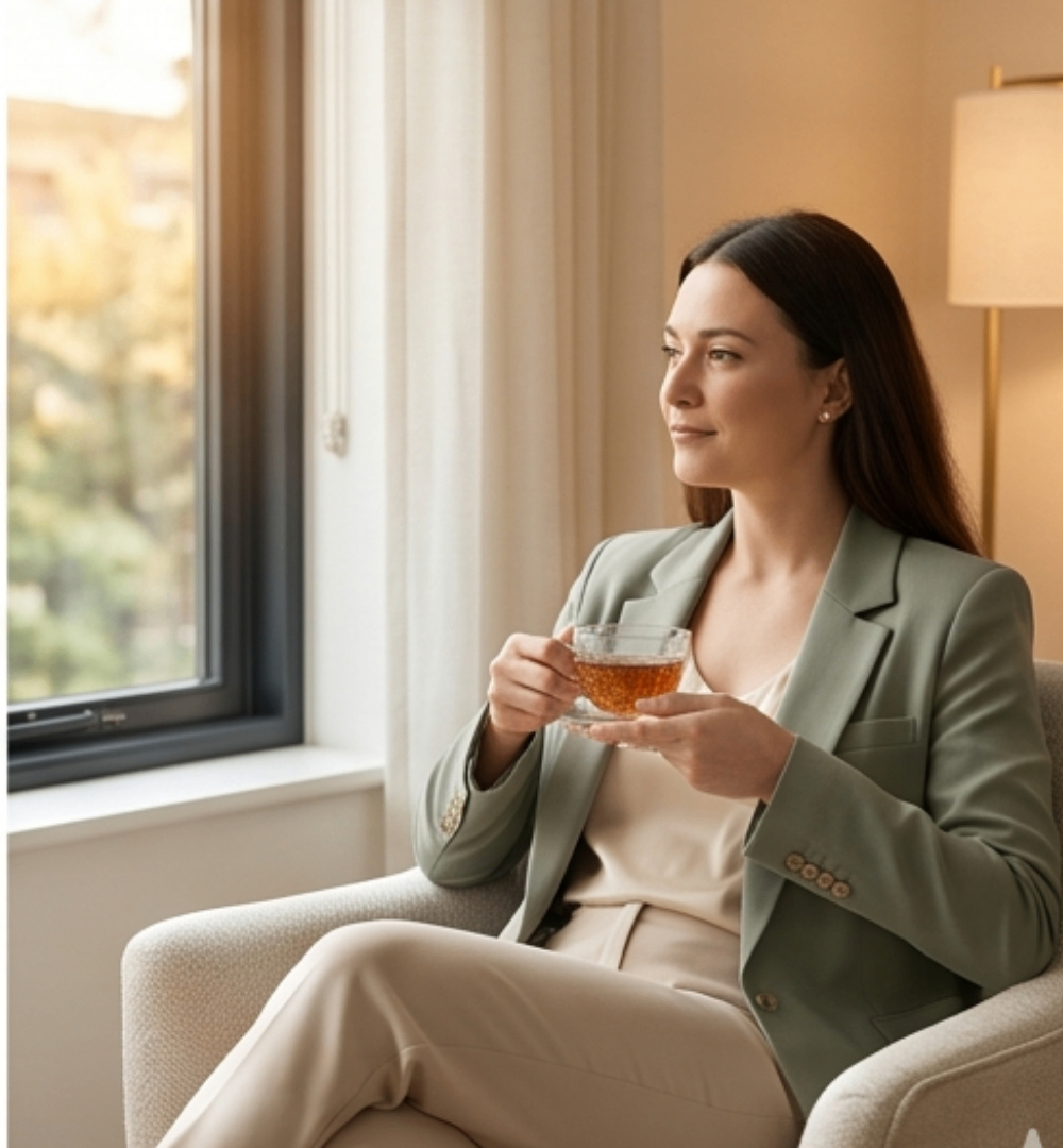 Sala de atendimento com luz natural